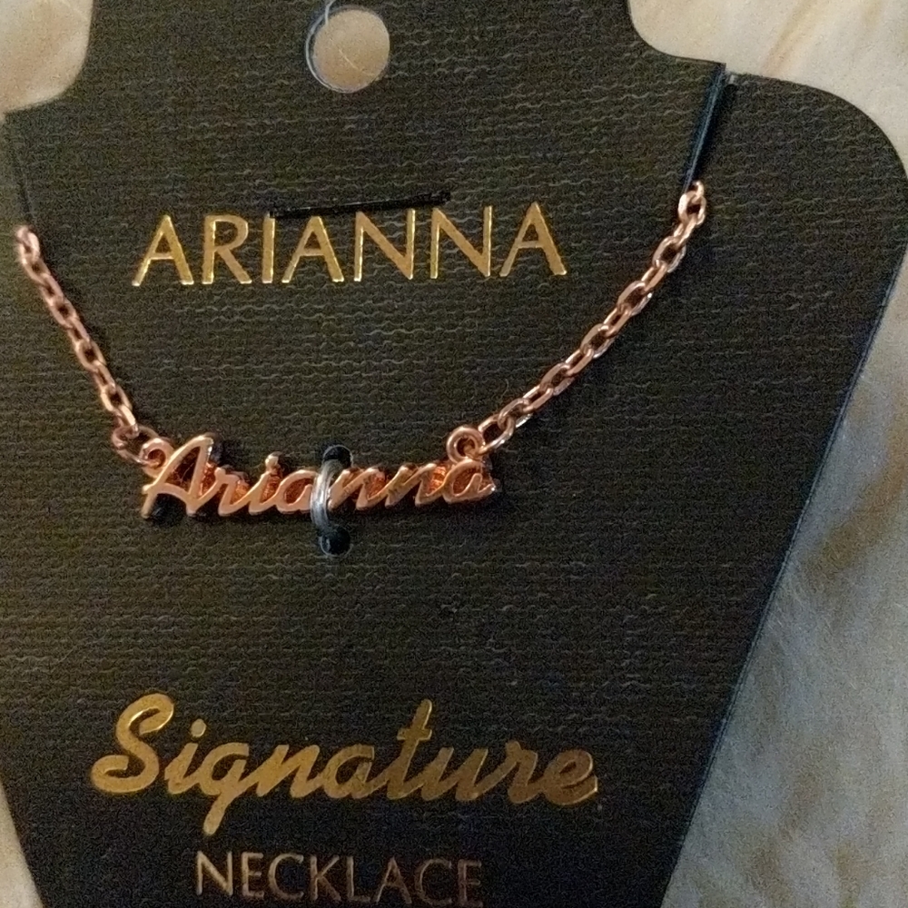 Arianna Rose Gold Necklace